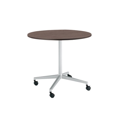 ジュート単柱塗装SV脚円形キャスタ直径75B