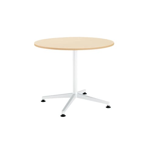 ジュート単柱塗装WH脚円形アジャスタ直径75N