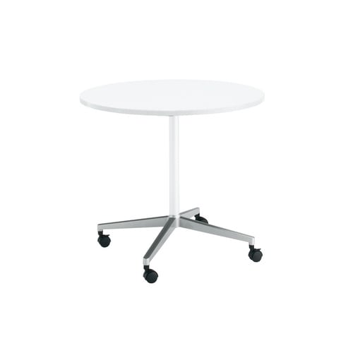 ジュート単柱ポリ脚円形キャスタ直径90W