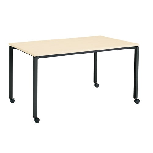 ジュート4本角BK脚キャスタS角150×75N