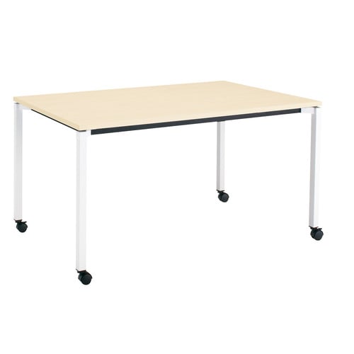 ジュート4本角WH脚キャスタS角150×90N