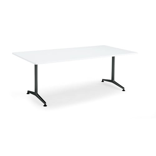 ジュートT塗装BK脚アジャスタR角210×100W