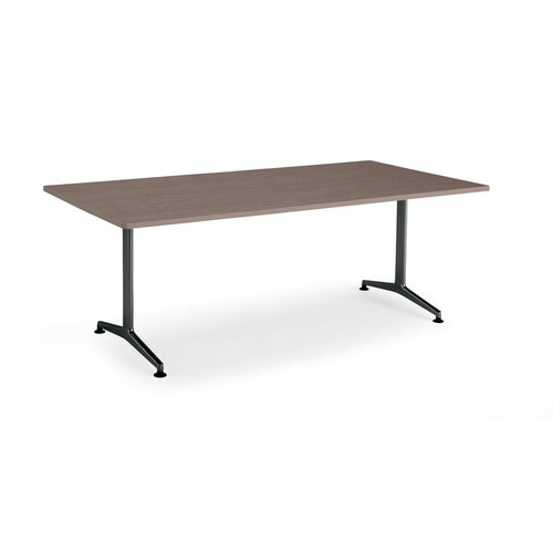 ジュートT塗装BK脚アジャスタR角210×100B