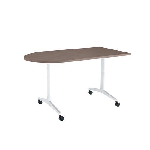 ジュートT塗装WH脚キャスタU字150×75B