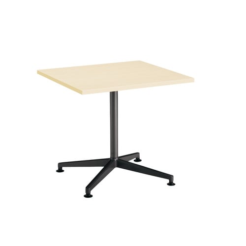 ジュート単柱塗装BK脚アジャスタS角75×75N