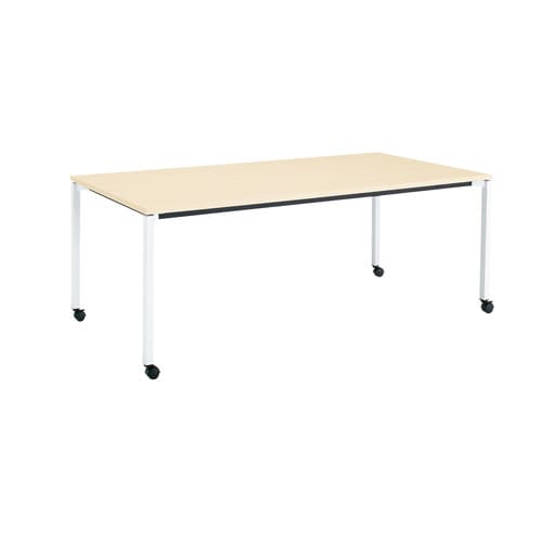 ジュート4本角WH脚キャスタS角210×100N