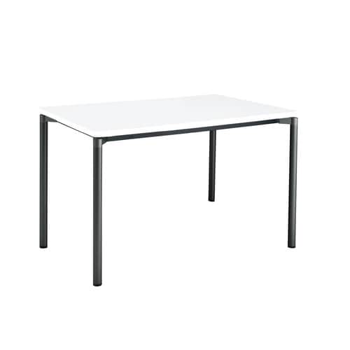 ジュート4本丸BK脚アジャスタR角120×75W