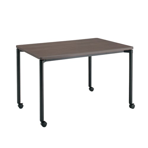 ジュート4本丸BK脚キャスタR角120×75B