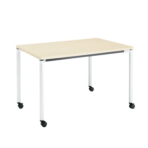 ジュート4本丸WH脚キャスタR角120×75N