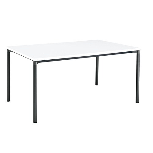 ジュート4本丸BK脚アジャスタR角150×90W