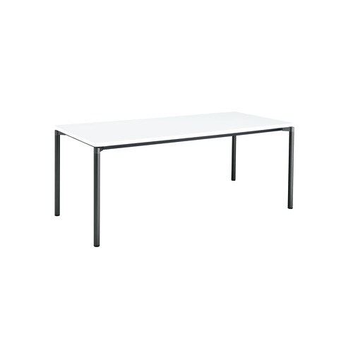 ジュート4本丸BK脚アジャスタR角180×75W