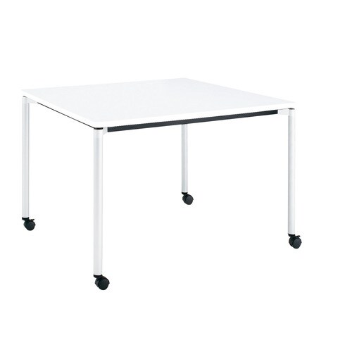 ジュート4本丸WH脚キャスタR角90×90W