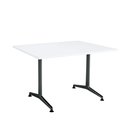 ジュートT塗装BK脚アジャスタS角120×90W