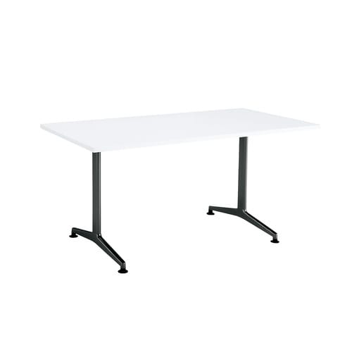 ジュートT塗装BK脚アジャスタS角150×75W