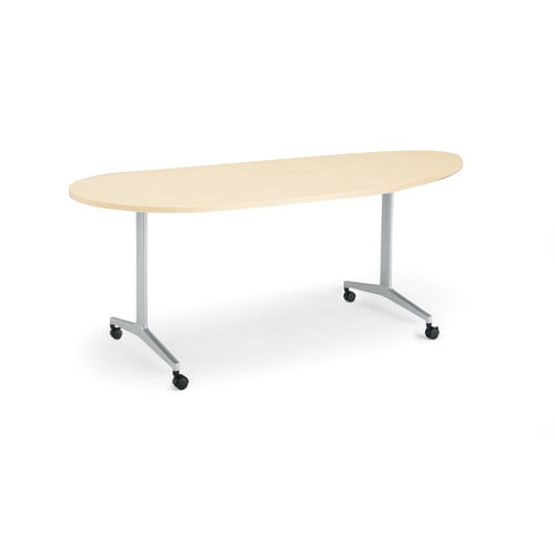 ジュートT塗装SV脚キャスタ長円180×90N