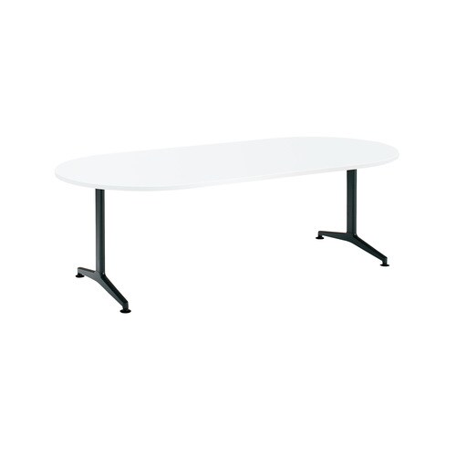 ジュートT塗装BK脚アジャスタ長円210×100W