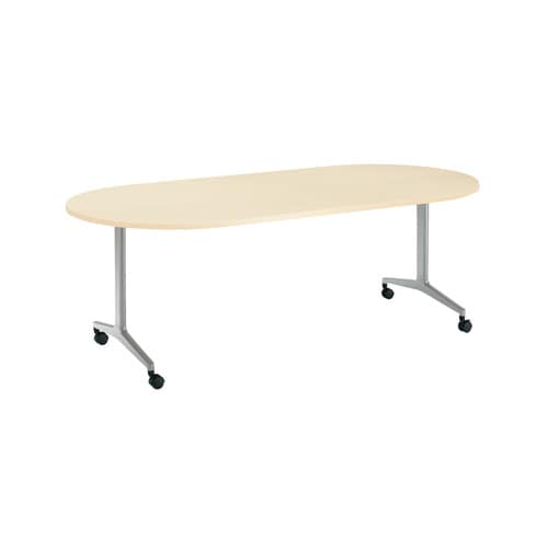 ジュートT塗装SV脚キャスタ長円210×100N