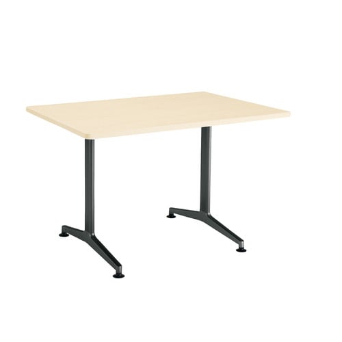 ジュートT塗装BK脚アジャスタR角120×75N