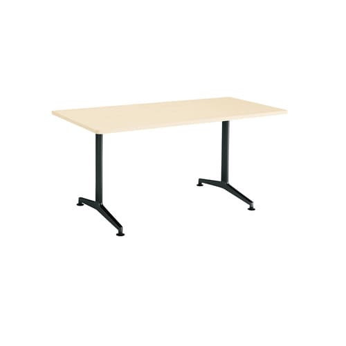 ジュートT塗装BK脚アジャスタR角150×75N