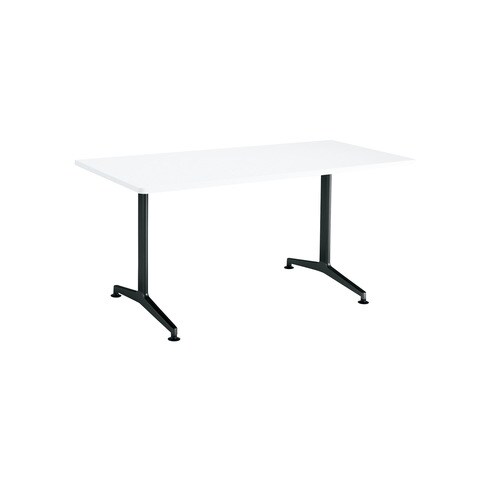 ジュートT塗装BK脚アジャスタR角150×75W