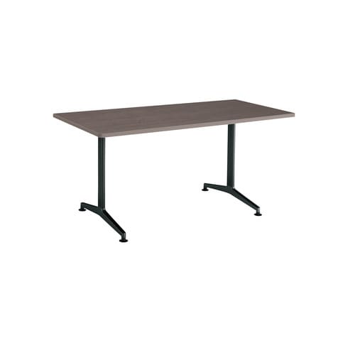 ジュートT塗装BK脚アジャスタR角150×75B