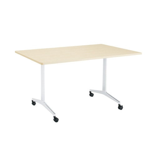 ジュートT塗装WH脚キャスタR角150×90N