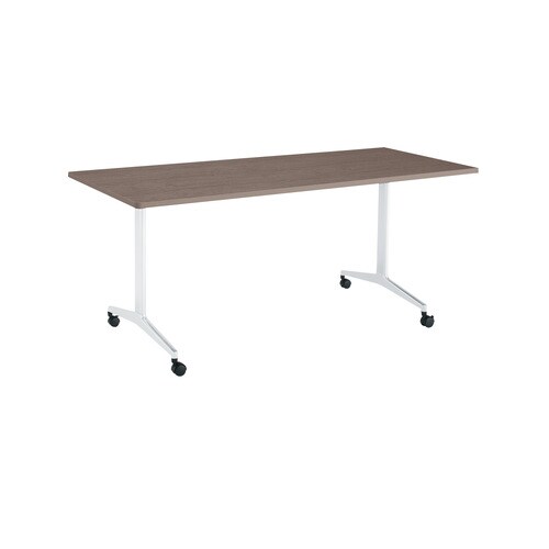 ジュートT塗装WH脚キャスタR角180×75B