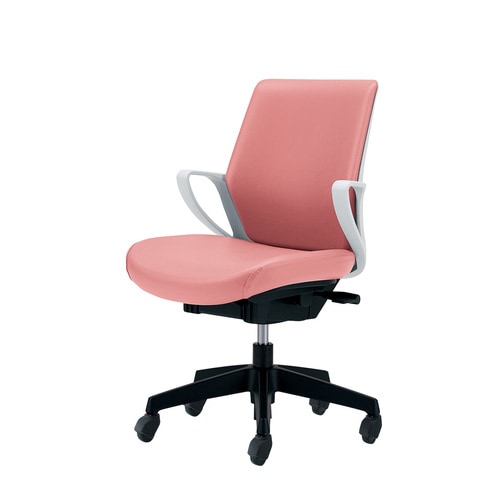 ピコラホワイトシェルローバック合皮ローズゴム単輪C