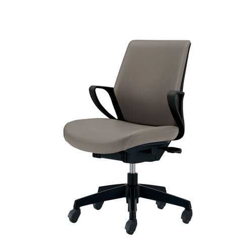 ピコラブラックシェルローバック合皮EAゴム単輪C