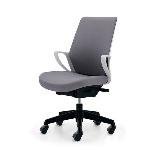 ピコラホワイトシェルハイバック布Sグレーゴム単輪C