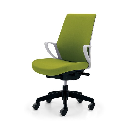 ピコラホワイトシェルハイバック布オリーブゴム単輪C