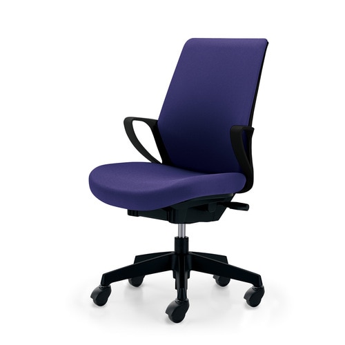 ピコラブラックシェルハイバック布パープルゴム単輪C