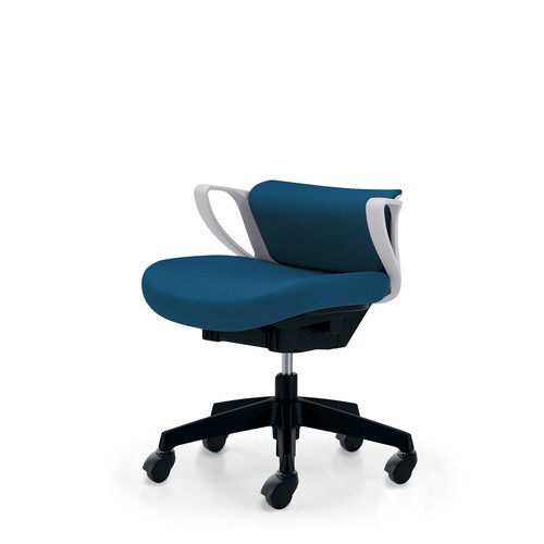 ピコラホワイトシェルミニバック布ブルーゴム単輪C