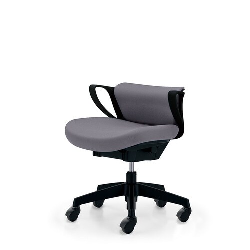 ピコラブラックシェルミニバック布Sグレーゴム単輪C