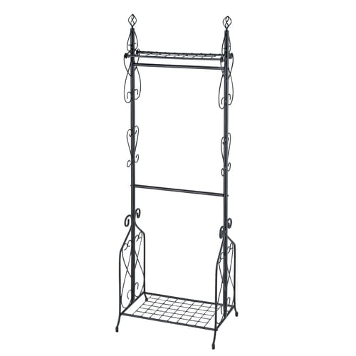 ダブルハンガーラック ブラック