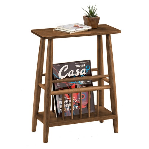 マガジンテーブル オークブラウン
