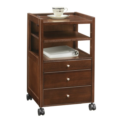 ナイトテーブル 幅350mm ダーク