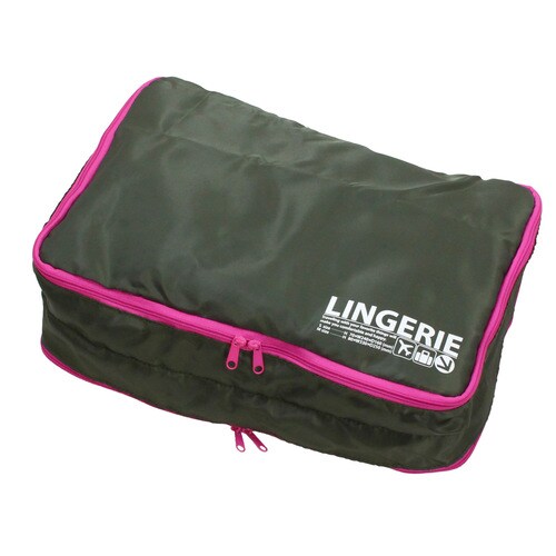 トラベル ランジェリーケース M カーキー×2