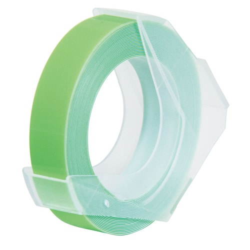 マシューズダイモテープ9mmx3m蛍光緑×10