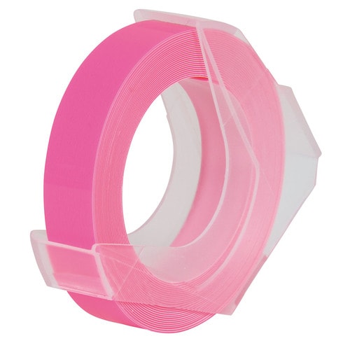 マシューズダイモテープ9mmx3m蛍光桃×10