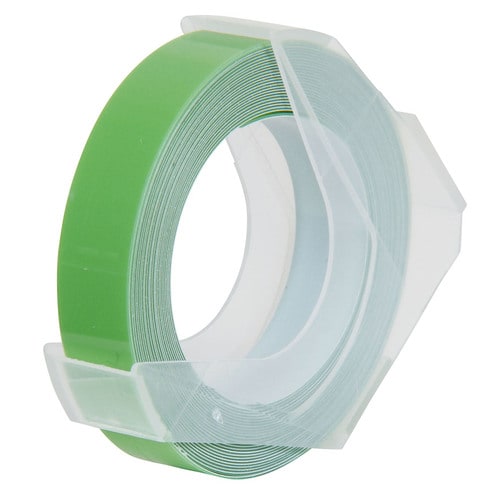 マシューズダイモテープ9mmx3mパステル緑×10