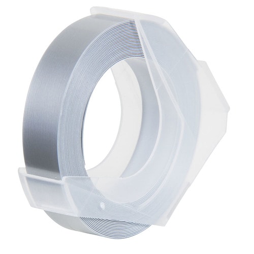 マシューズダイモテープ9mmx3mシルバー×10