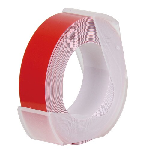 マシューズダイモテープ12mmx3mレッド×10