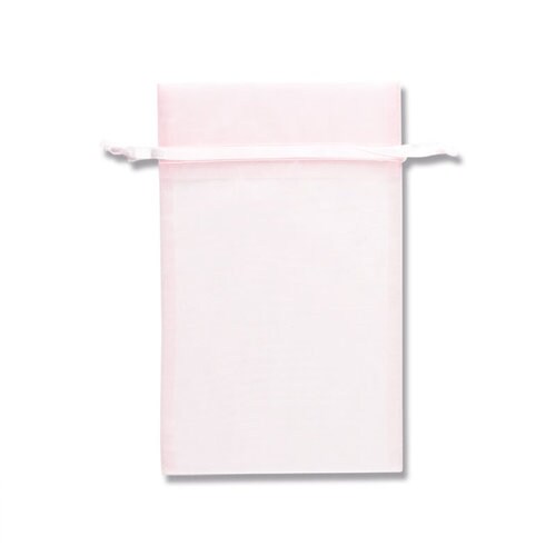 オーガンジーバッグ L ピンク 10枚