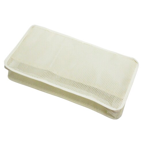 BOX メッシュケース S 17cm ベージュ×3