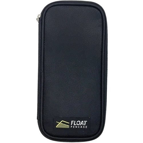 ペンケース フロート スリム ブラック×2