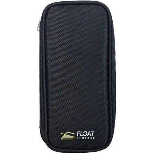 ペンケース フロート ワイド ブラック×2