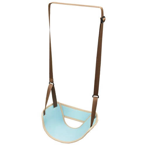 洗える フットレス スイング ブルー×2