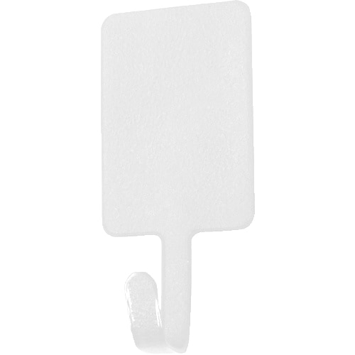 フック 粘着式 フリーフック 白×30