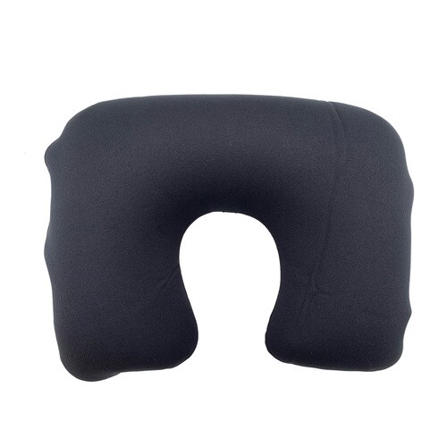 トラベル ピロー 28cm ブラック×2